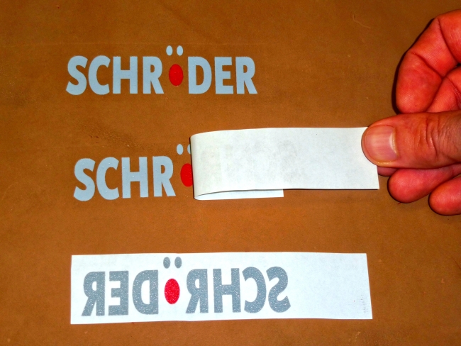 Transfer Transferetikett